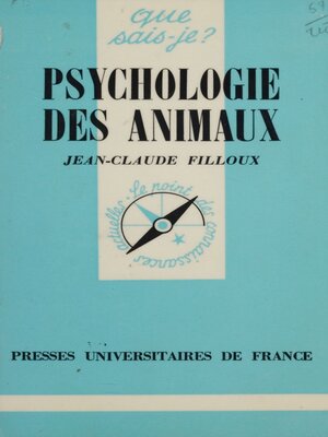 cover image of Psychologie des animaux